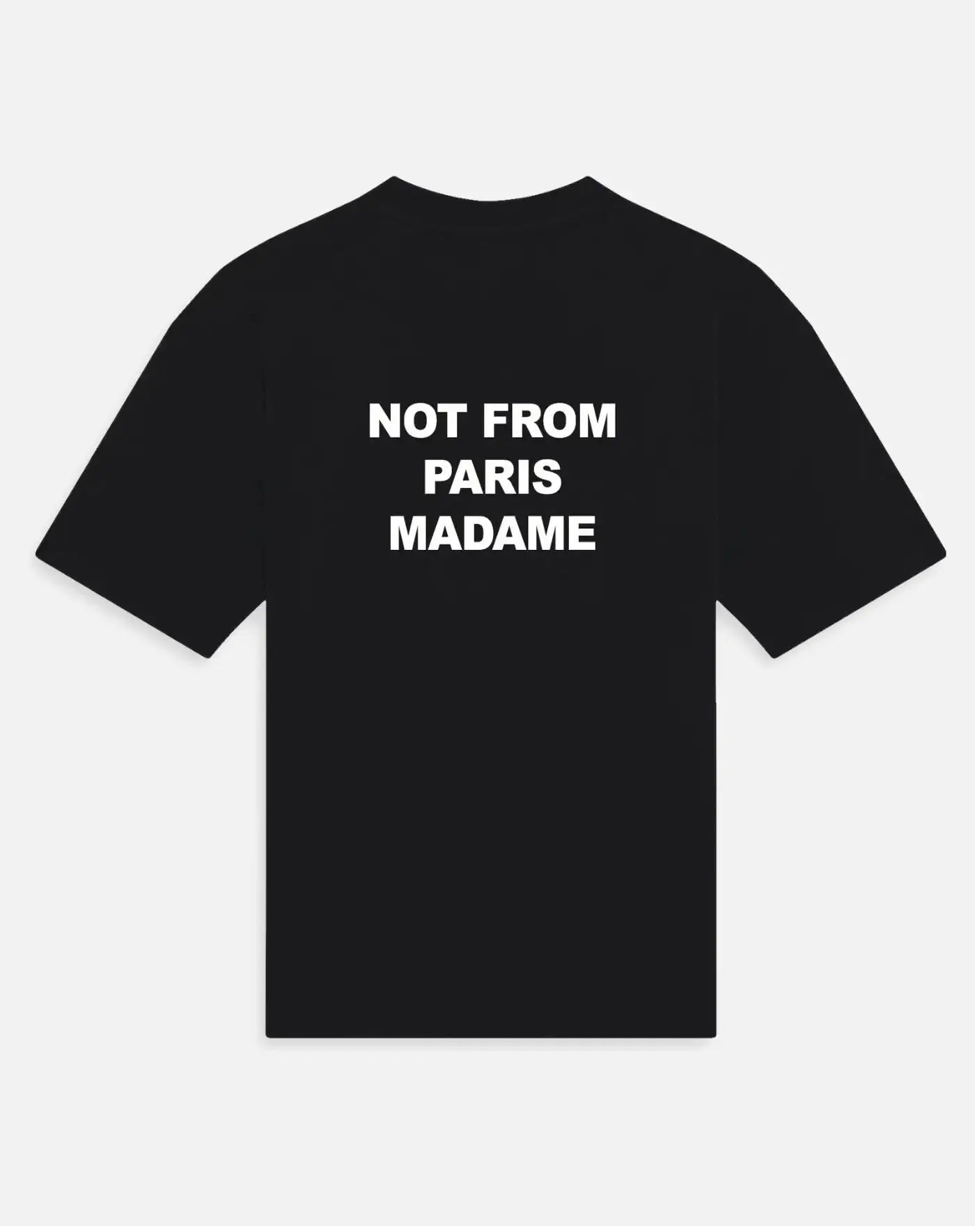 Camiseta Drole de Monsieur Le T-shirt Slogan TS203 CO002 BL DROLE DE MONSIEUR