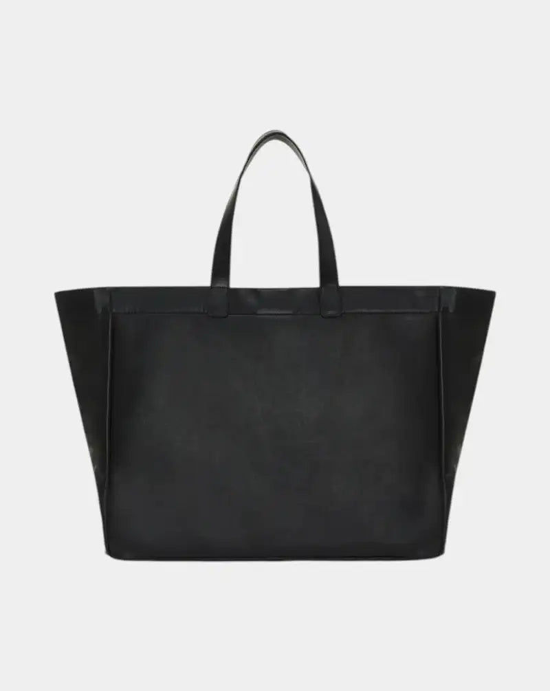 Bolso Anine Bing Large Rio Tote A132148 005BLACK RECYCLED LEATHER ANINE BING