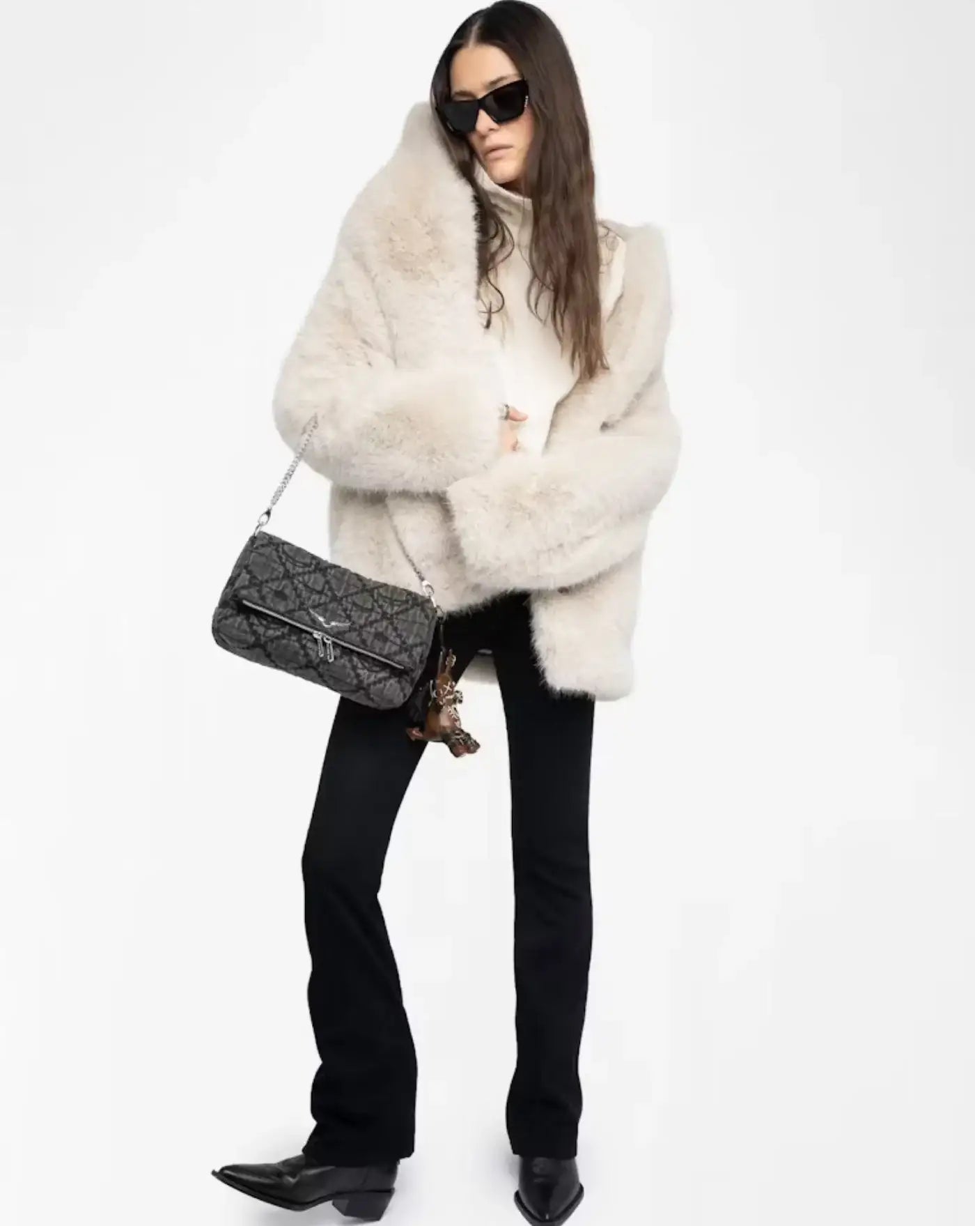 Bolso Zadig & Voltaire Rocky II Monogram LWBA04065 098 ZADIG & VOLTAIRE
