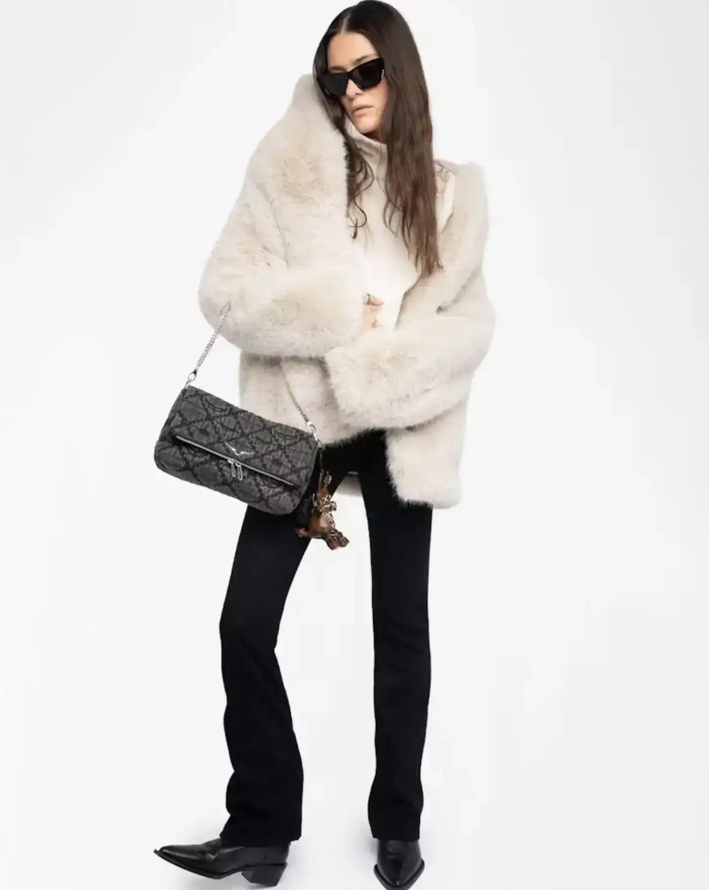 Bolso Zadig & Voltaire Rocky II Monogram LWBA04065 098 ZADIG & VOLTAIRE