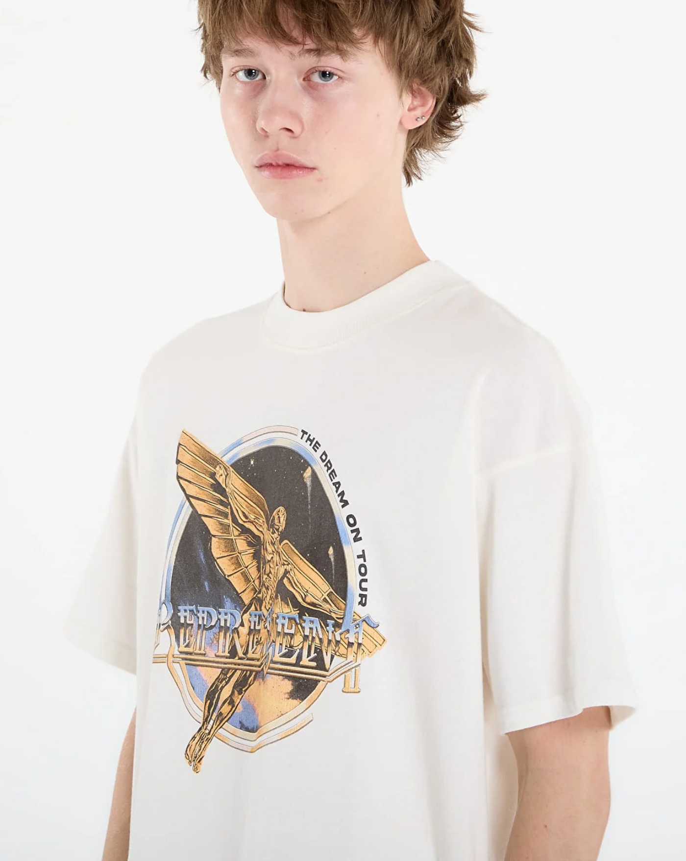 Camiseta Represent Golden Tour MLM100823 72FLAT WHITE REPRESENT