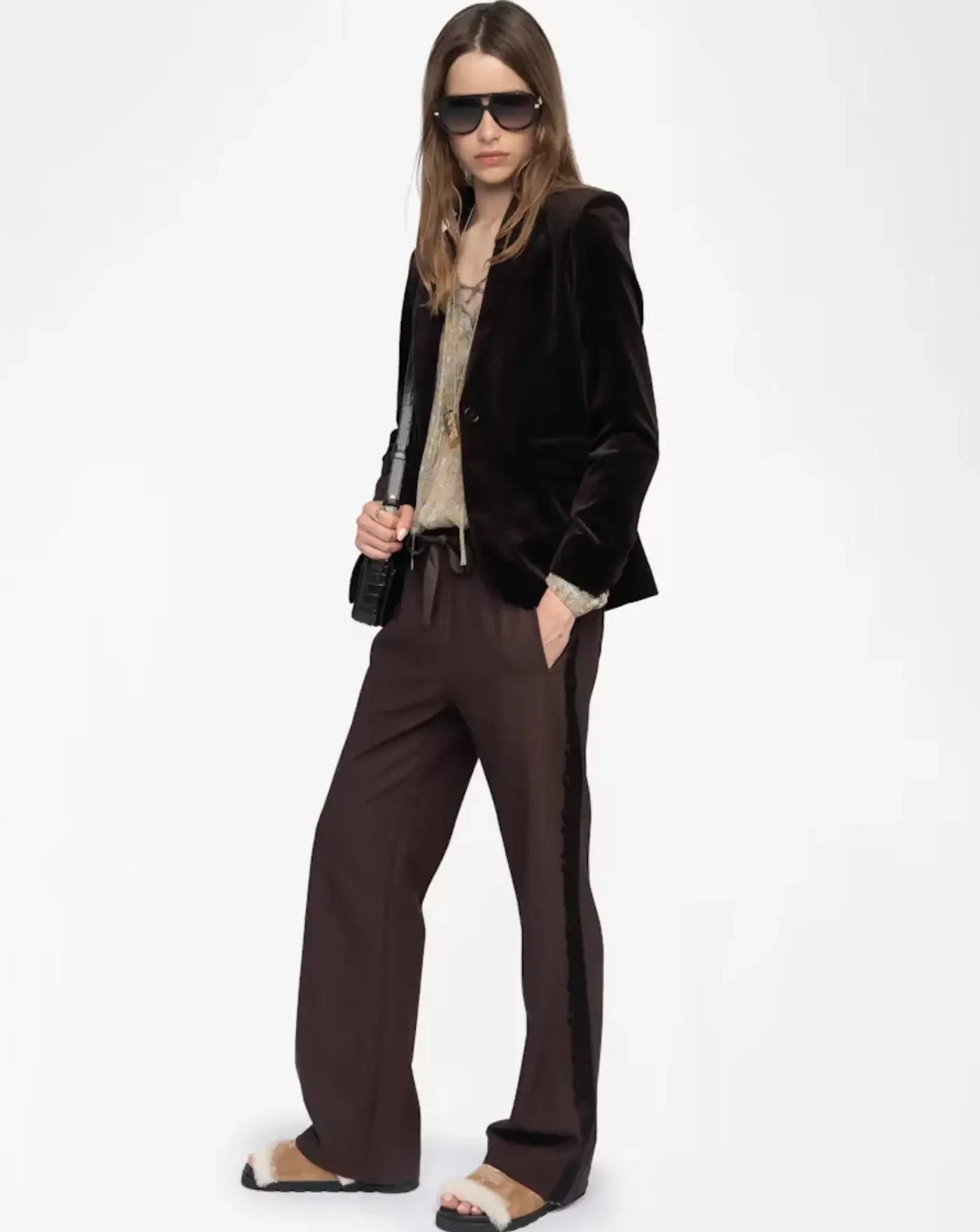 Pantalon Zadig & Voltaire Poma Tailleur WWPA01878 213 ZADIG & VOLTAIRE