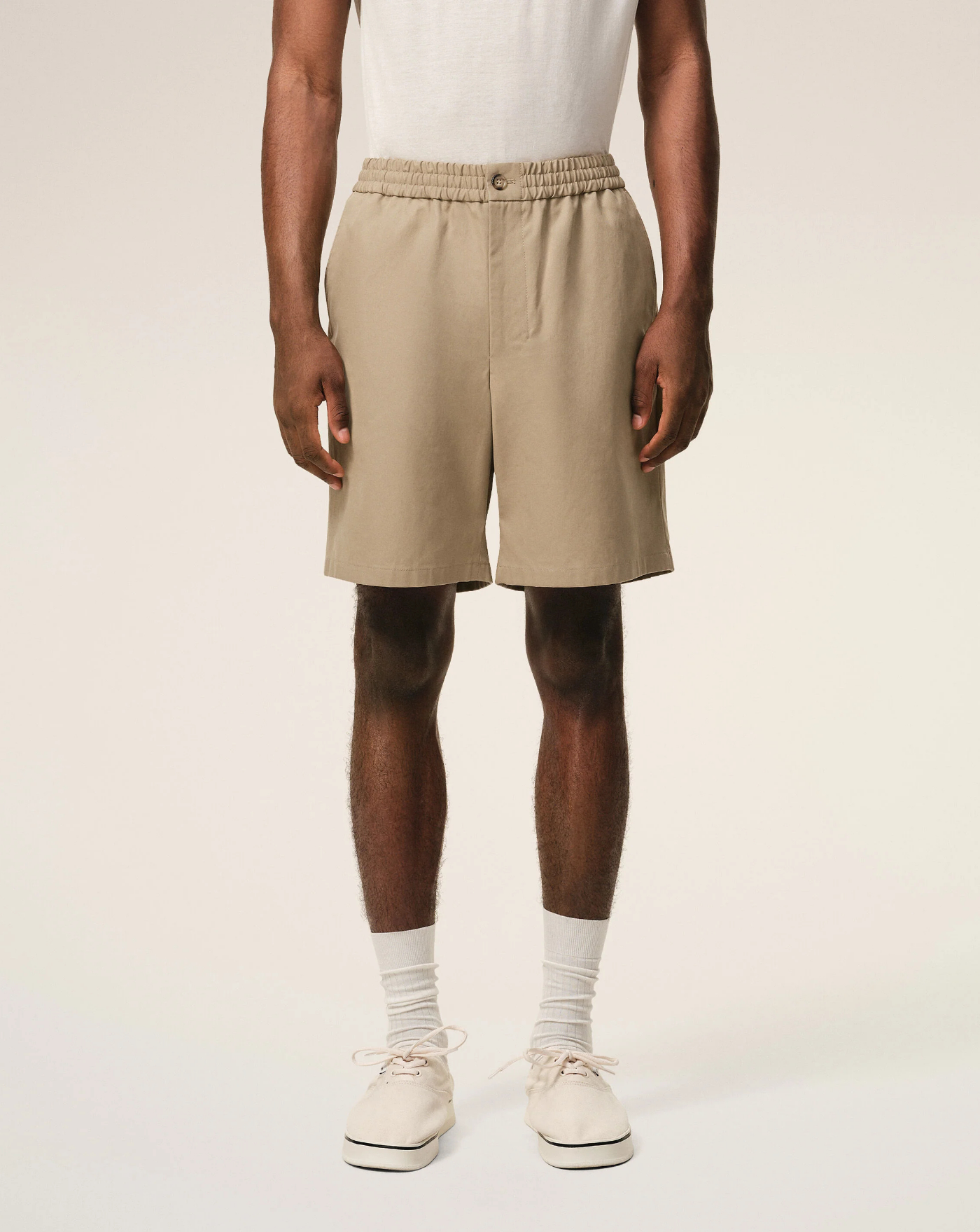 Bermuda Ami Paris Elasticated Waist Short Ami de Coeur HSO835CO0132 A036 AMI PARIS