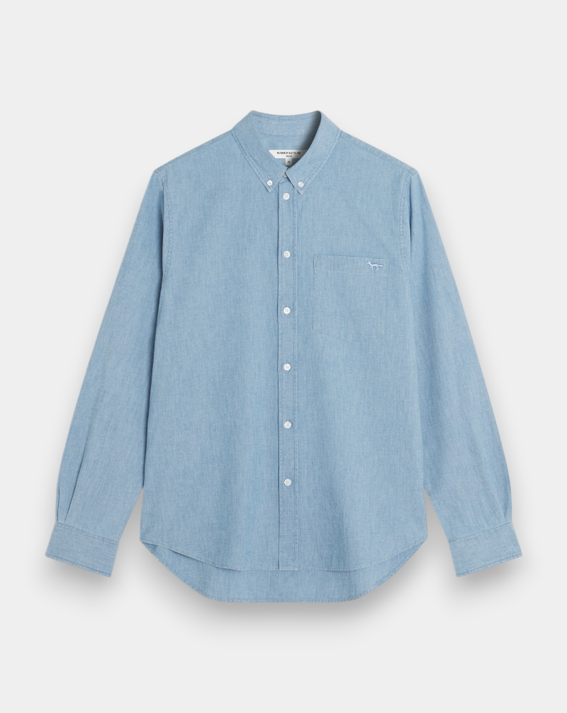 Camisa Maison Kitsune Rrofile Fox QM00412WC5006 0434 MAISON KITSUNE