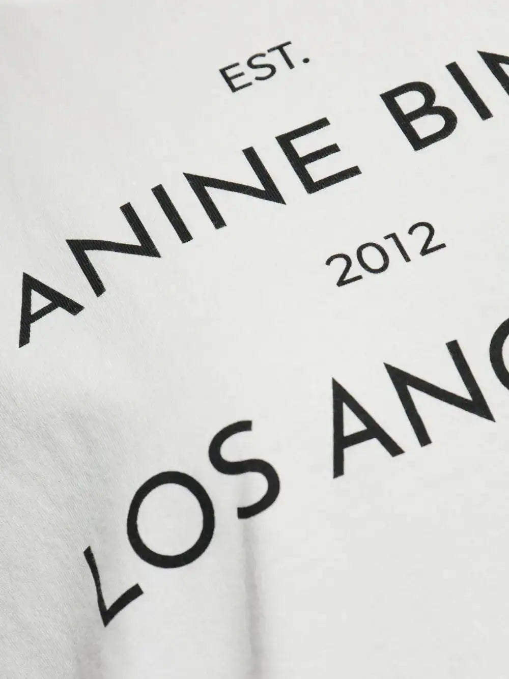 Camiseta Anine Bing Rudy A0811037 IVORY ANINE BING