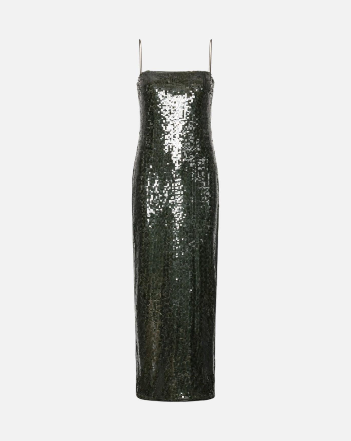 Vestido Rotate Sequins Maxi Slip Dress 116139265 265 ROTATE