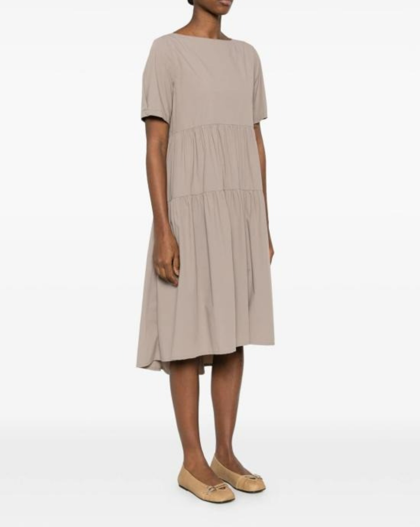 Vestido Herno Woven Dress AB000071D 12691Z2600 HERNO