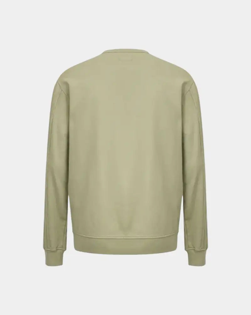 Sudadera C.P. Company Light Fleece Crewneck Sweatshirt 20CMSS711A002246G 610 MOSS GRAY C.P. COMPANY