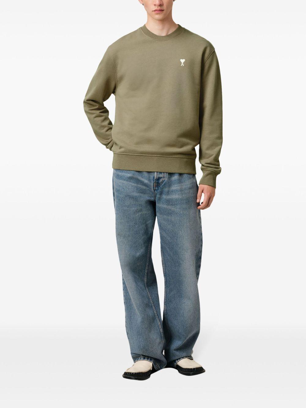 Sudadera Ami Paris Off White Ami de Coeur HSW060 730375 AMI PARIS