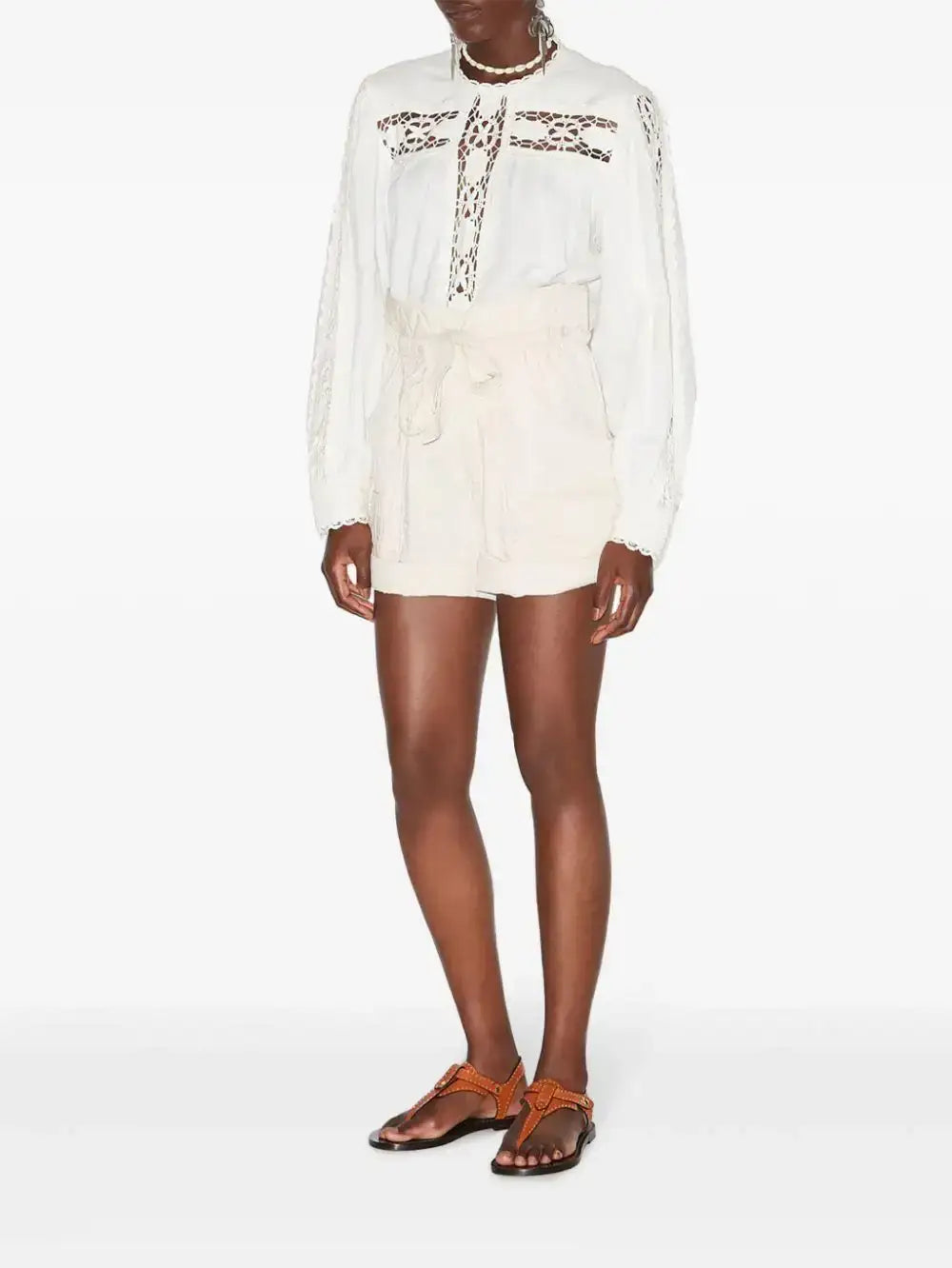 Camisa Isabel Marant Valmira HT0581FAC1J14E 20WH ISABEL MARANT