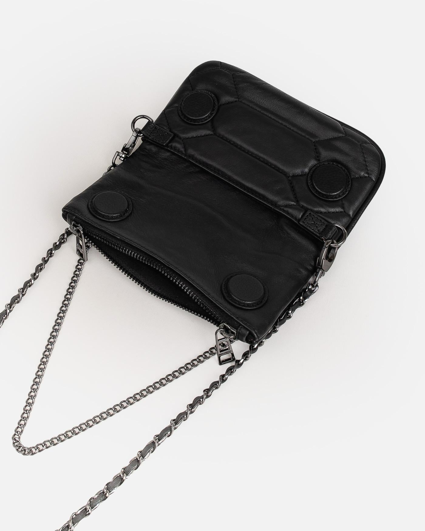 Bolso Zadig & Voltaire Rock Nano XL Mat Scale LWBA00052 NOIR 001 ZADIG & VOLTAIRE