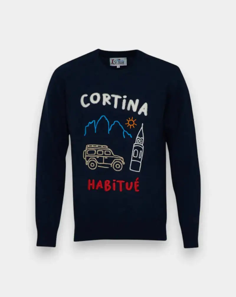 Jersey Mc2 Saint Barth Cortina HER0001 00879I 61CORTINA DRAW MC2 SAINT BARTH