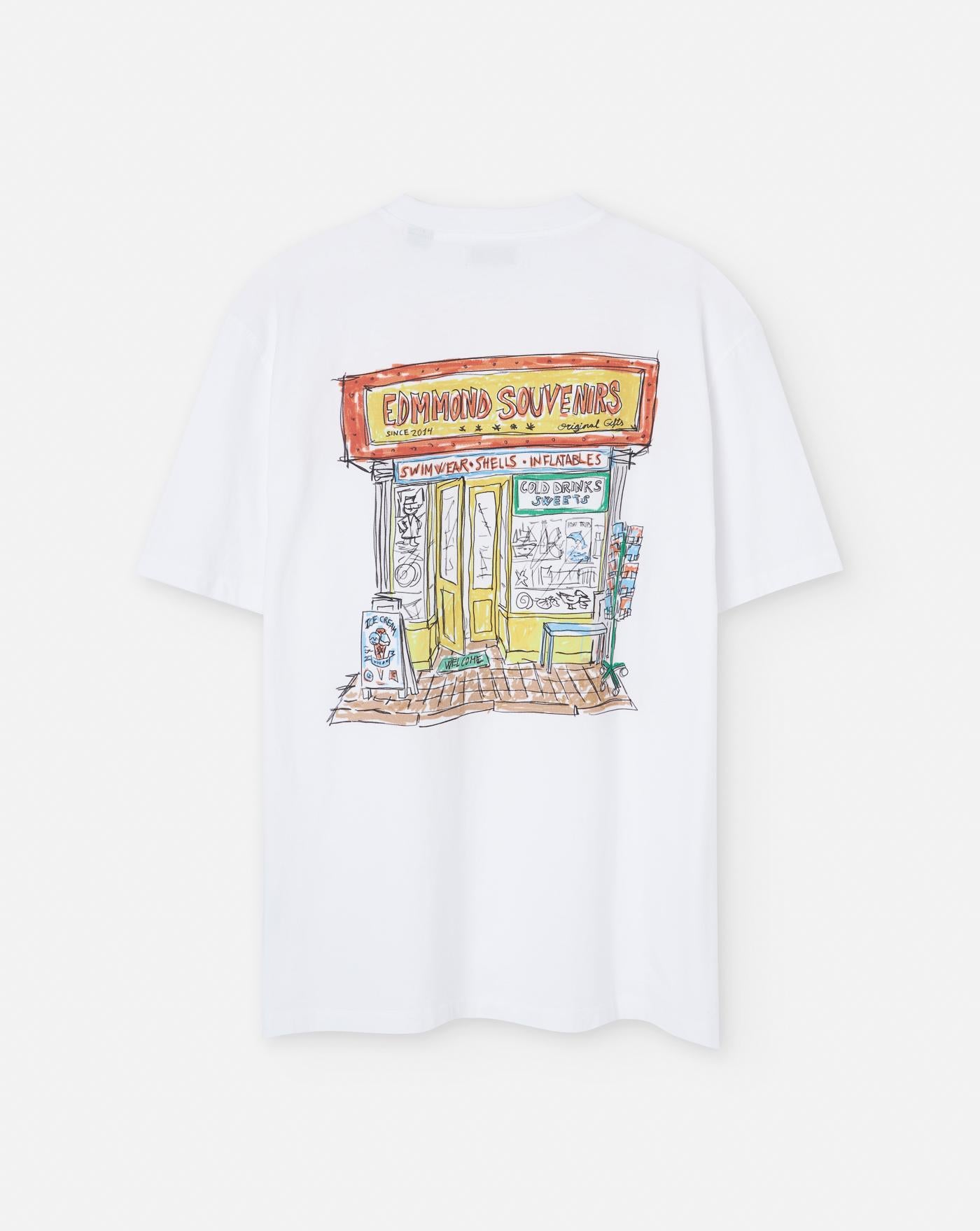 Camiseta Edmmond Souvenirs 1253019000 PLAIN WHITE EDMMOND