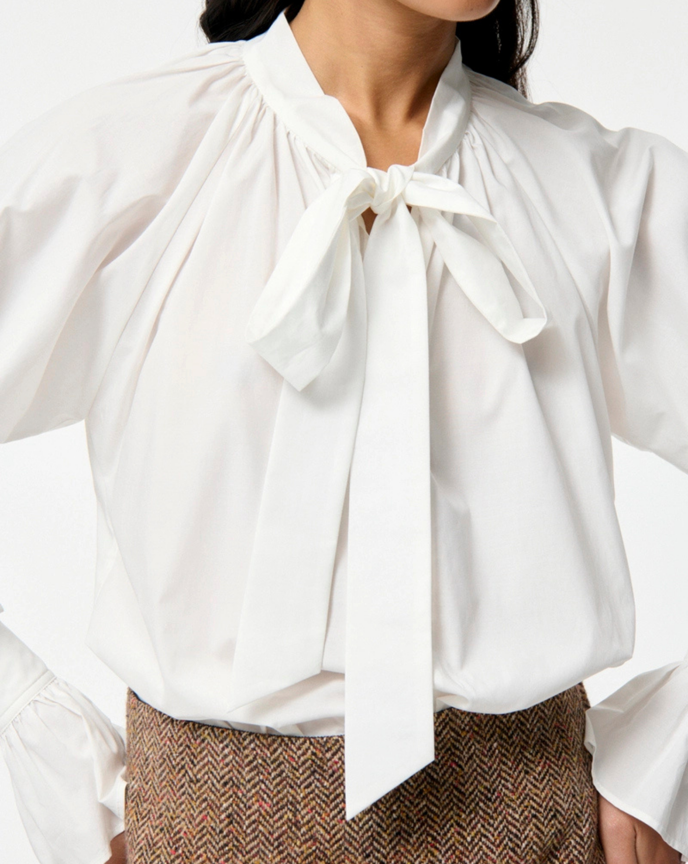 Blusa Vanessa Bruno Fatima 4EVA69V09816 WHITE VANESSA BRUNO