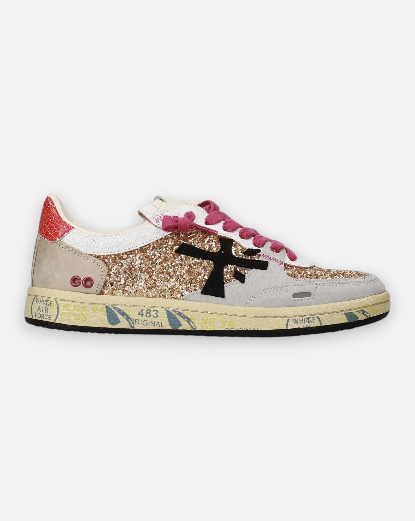 Zapatillas Premiata Bskt Clayd 8166 BSKTCLAD8166 GOLD/LILAC PREMIATA