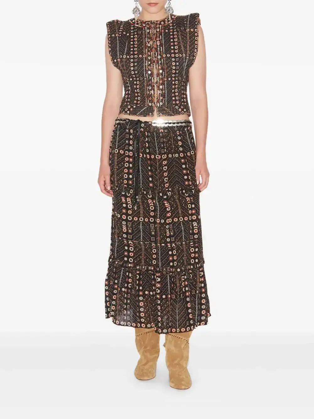 Top Isabel Marant Cerza GI0050FAC1J03E 02FK ISABEL MARANT