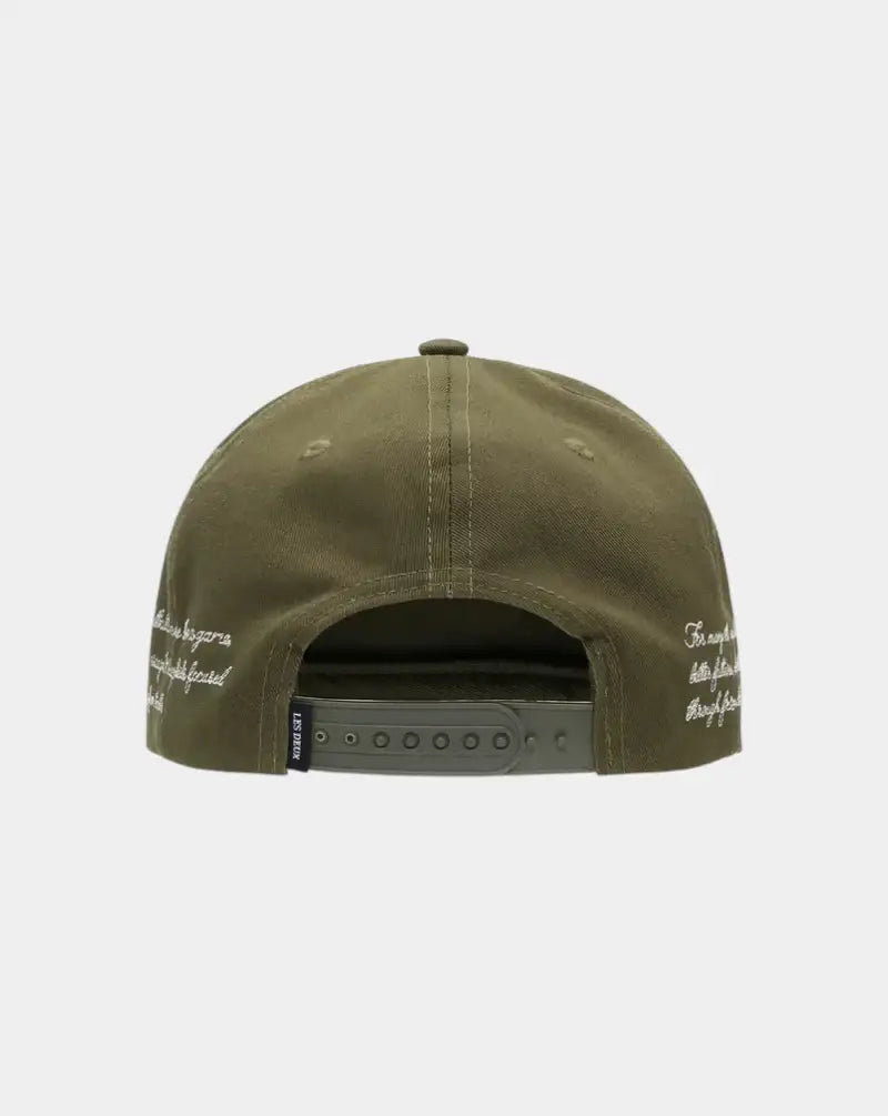 Gorra Les Deux Basketball Player Letterman Cap 1001437 522OLIVE NIGHT LES DEUX