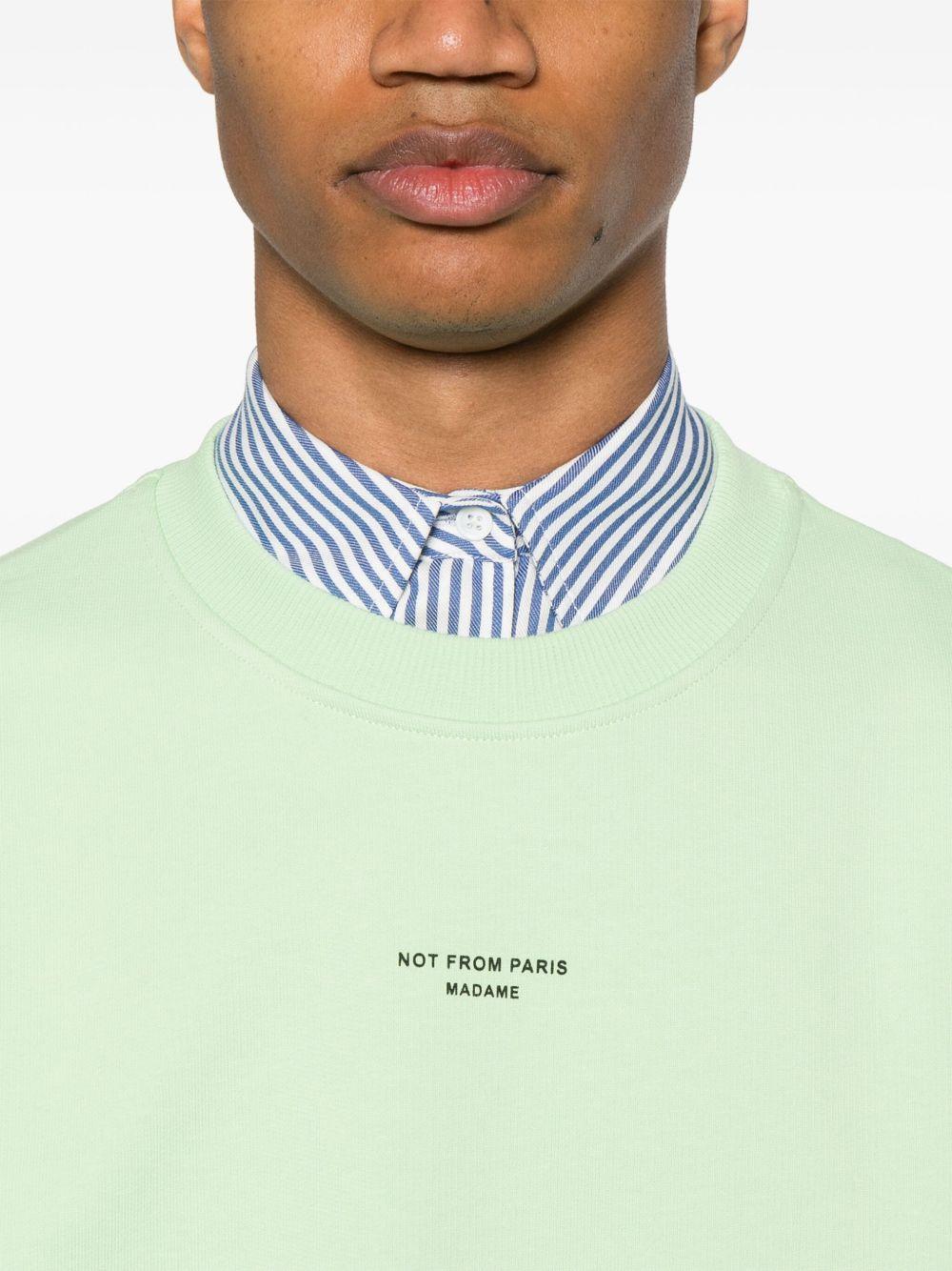 Sudadera Drole de Monsieur Le Slogan Classique SW148 CO127 LGN DROLE DE MONSIEUR