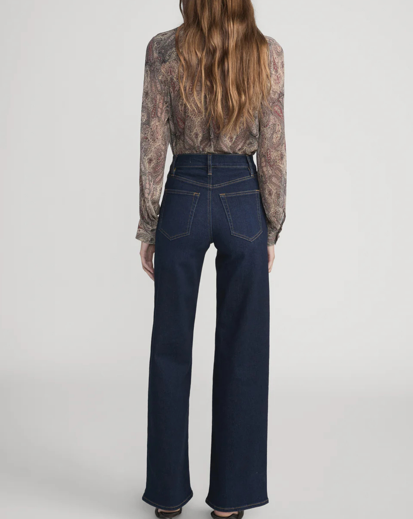 Denim Frame Le Slim Palazzo LSP814 FRWYBLUE FRAME