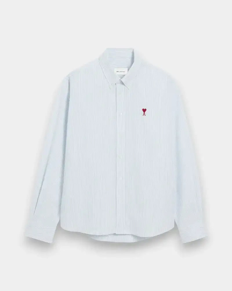 Camisa Ami Paris Ami de Coeur BFUSH063CO0087 475 AMI PARIS