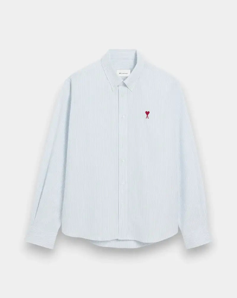 Camisa Ami Paris Ami de Coeur BFUSH063CO0087 475 AMI PARIS