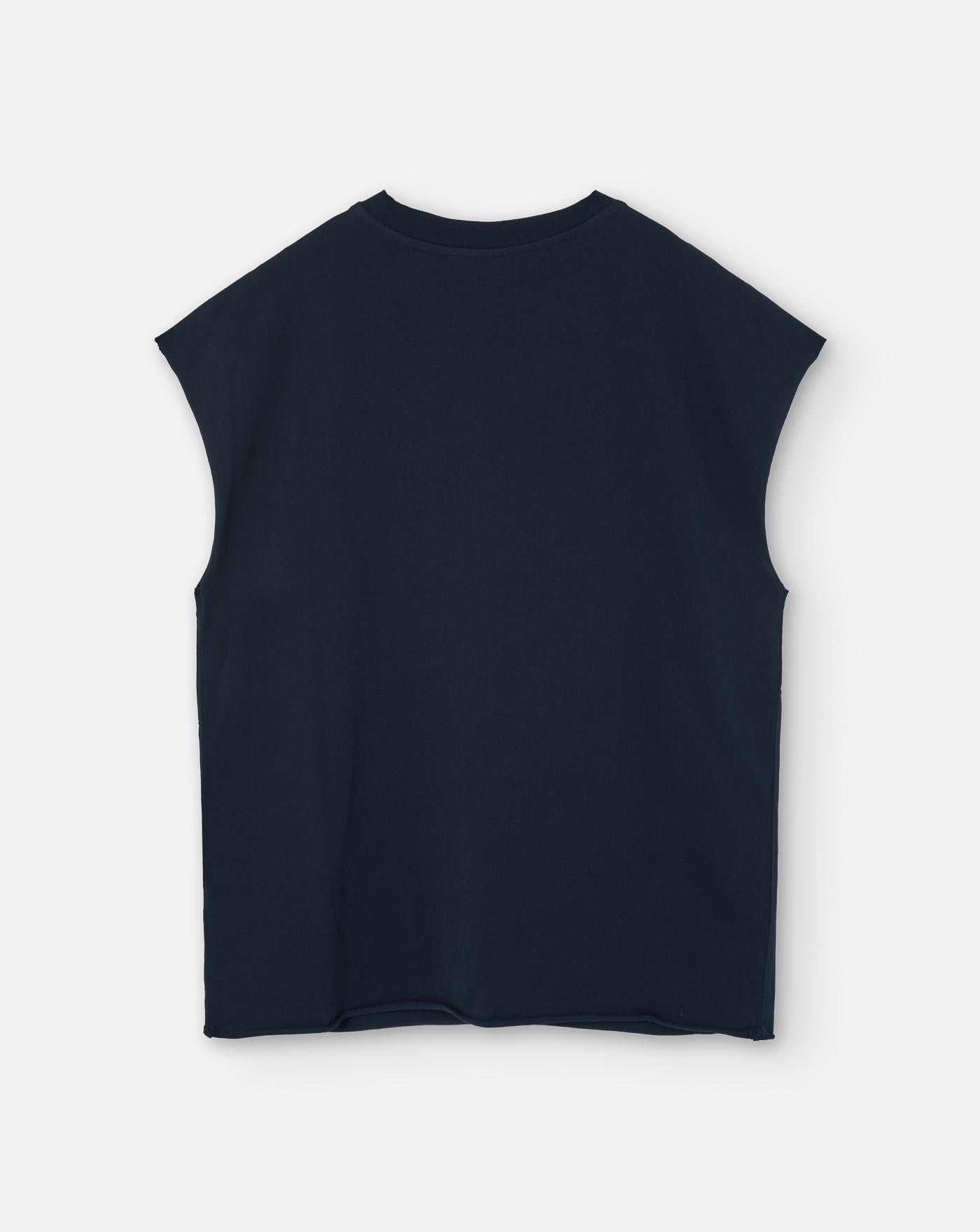 Camiseta Zadig && Voltaire Cloe Hc Guitar Wings Strass JWTT01265 AZUL ZADIG & VOLTAIRE