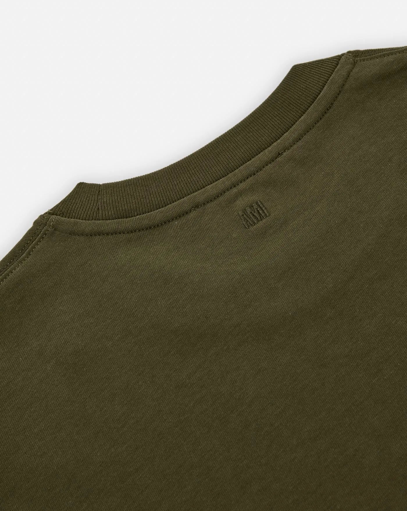 Camiseta Ami Paris Ami de Coeur Heavy Organic Cotton UTS027 726376 AMI PARIS