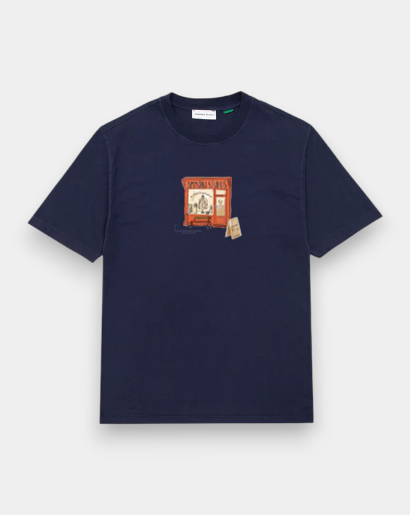 Camiseta Edmmond Tcc Store 3253020590 PLAIN NAVY EDMMOND