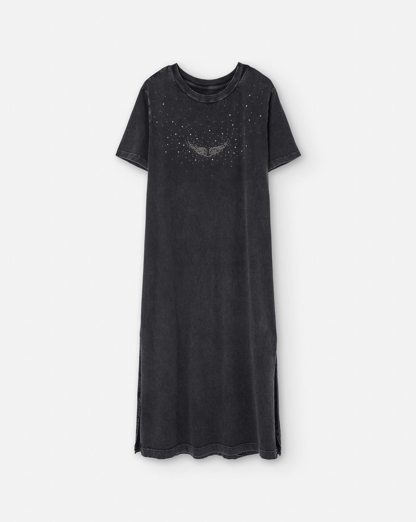 Vestido Zadig & Voltaire Zaid Hc Wings JWDR01069 CARBONE 21 ZADIG & VOLTAIRE
