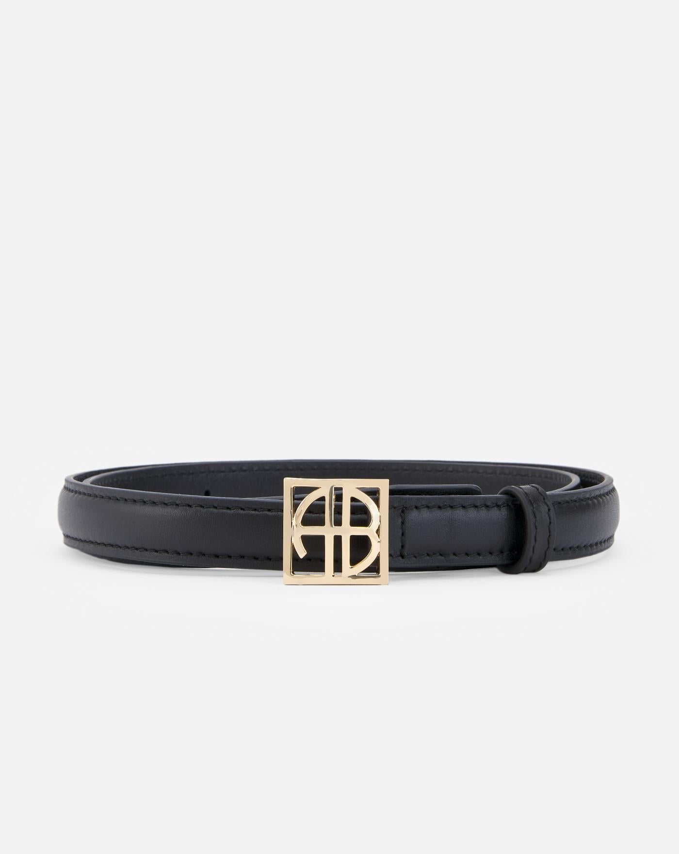 Cinturon Anine Bing Monogram A1210461000 BLACK ANINE BING