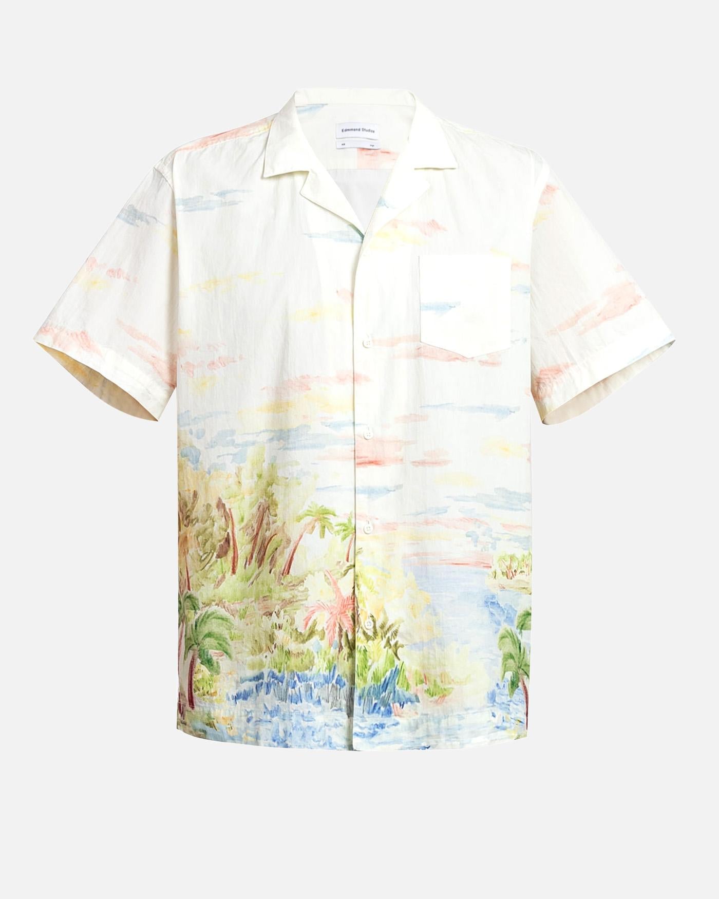Camisa Edmmond Summer 1231013000 PLAIN WHITE EDMMOND
