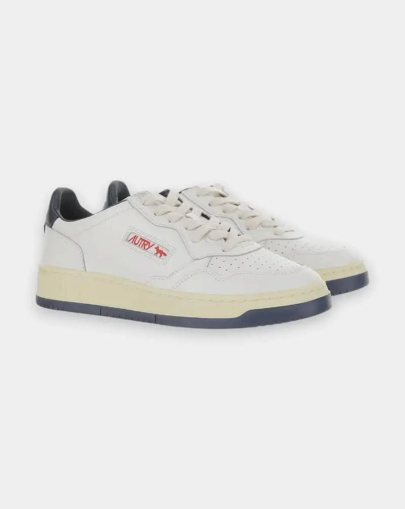 Zapatillas Autry x Maison Kitsuné MK01 AULM MK01 WHT/BLU AUTRY