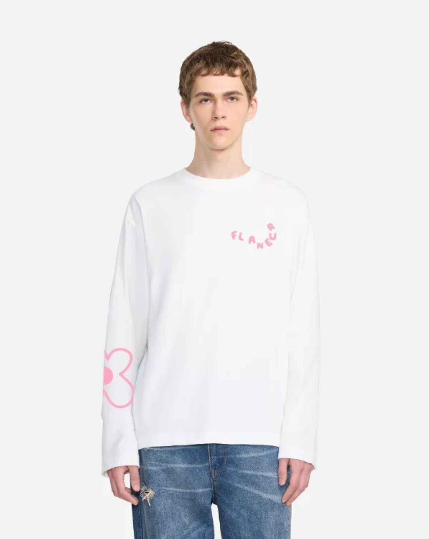 Camiseta Flaneur Blossom Long Sleeve FTSH176 051 FLANEUR