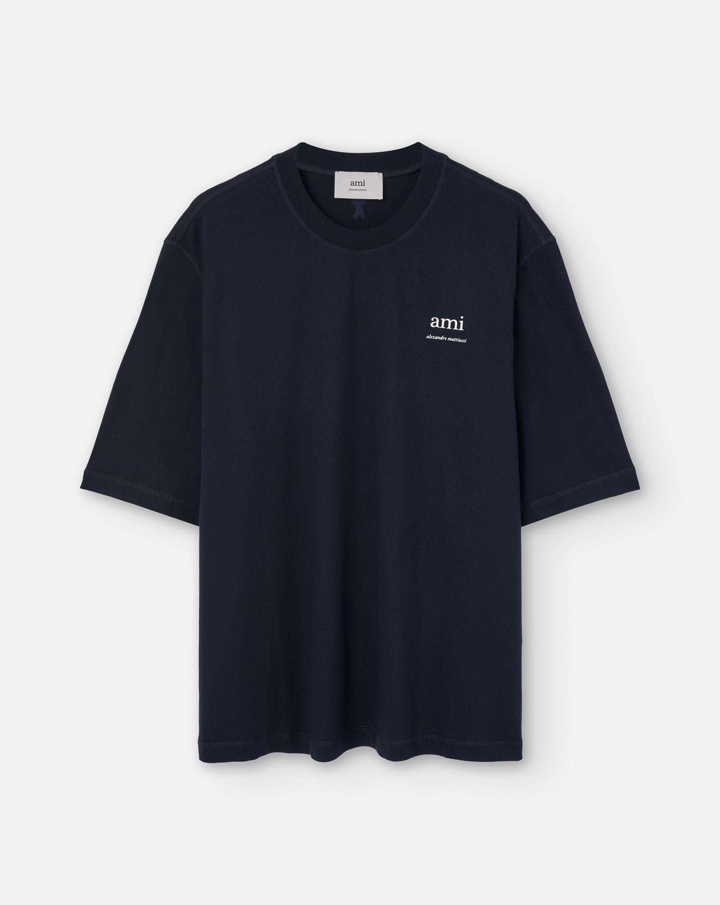 Camiseta Ami Paris Alexandre Mattiussi HTS048JE0119 4011 AMI PARIS