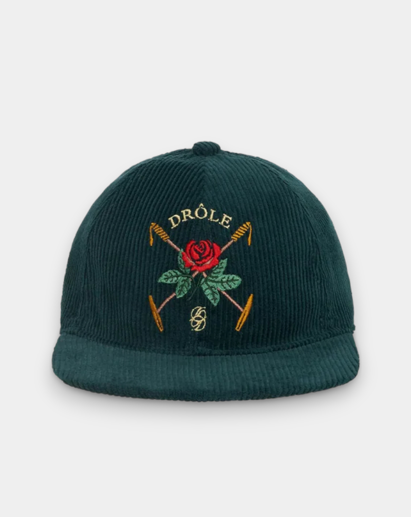 Gorra Drole de Monsieur La Casquette Velours Drole Rose CP189 CO236 DGN DROLE DE MONSIEUR