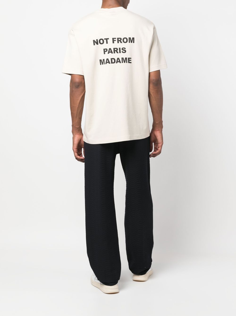 Camiseta Drole de Monsieur Le T-Shirt Slogan TS203 CO002 MT DROLE DE MONSIEUR 