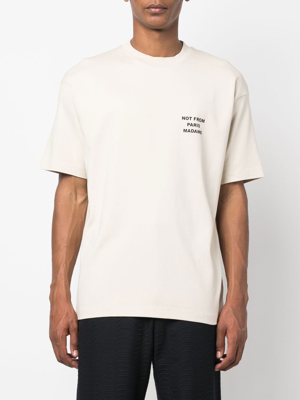 Camiseta Drole de Monsieur Le T-Shirt Slogan TS203 CO002 MT DROLE DE MONSIEUR 