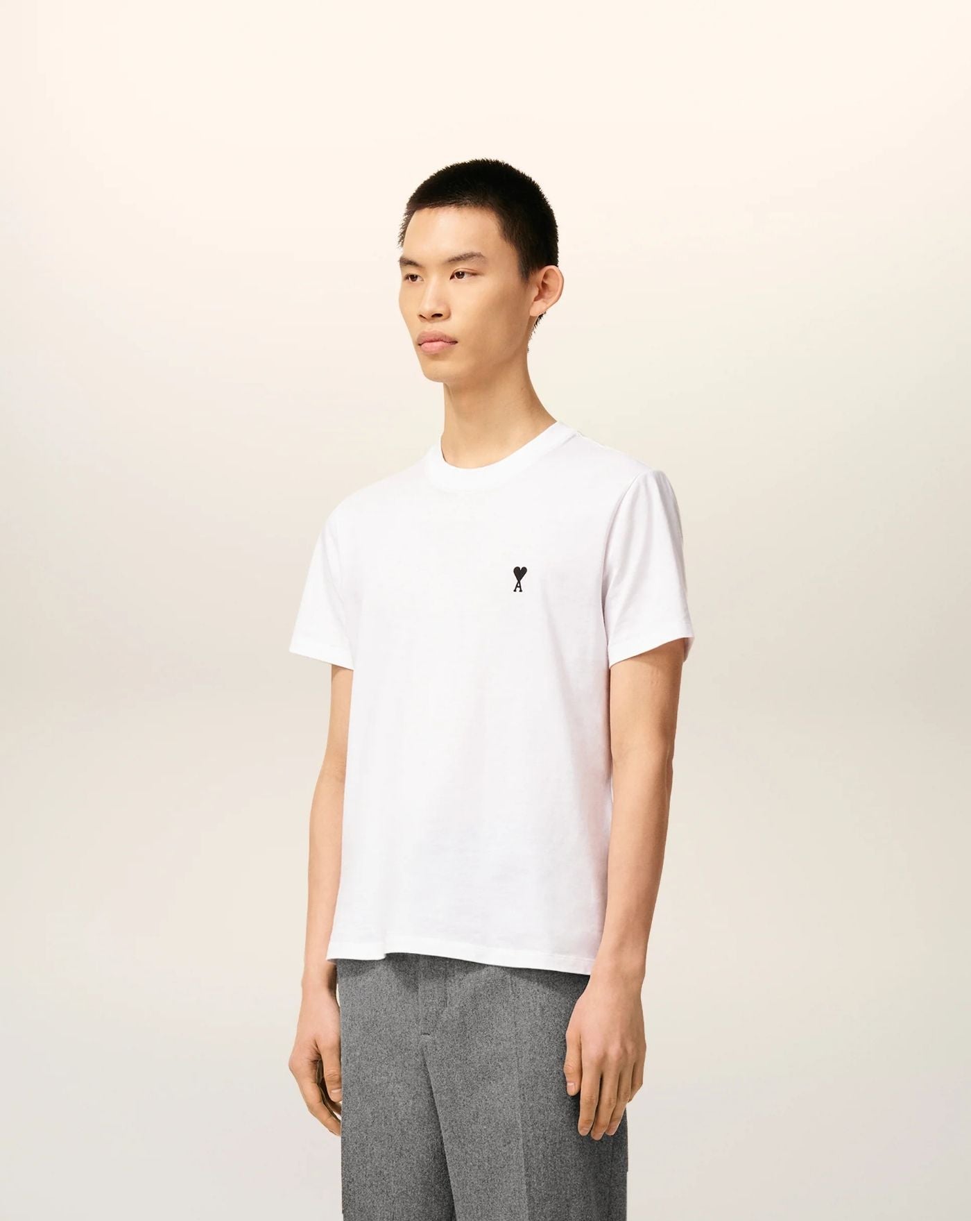 Camiseta Ami Paris Ami de Coeur HTS346724 100 AMI PARIS 
