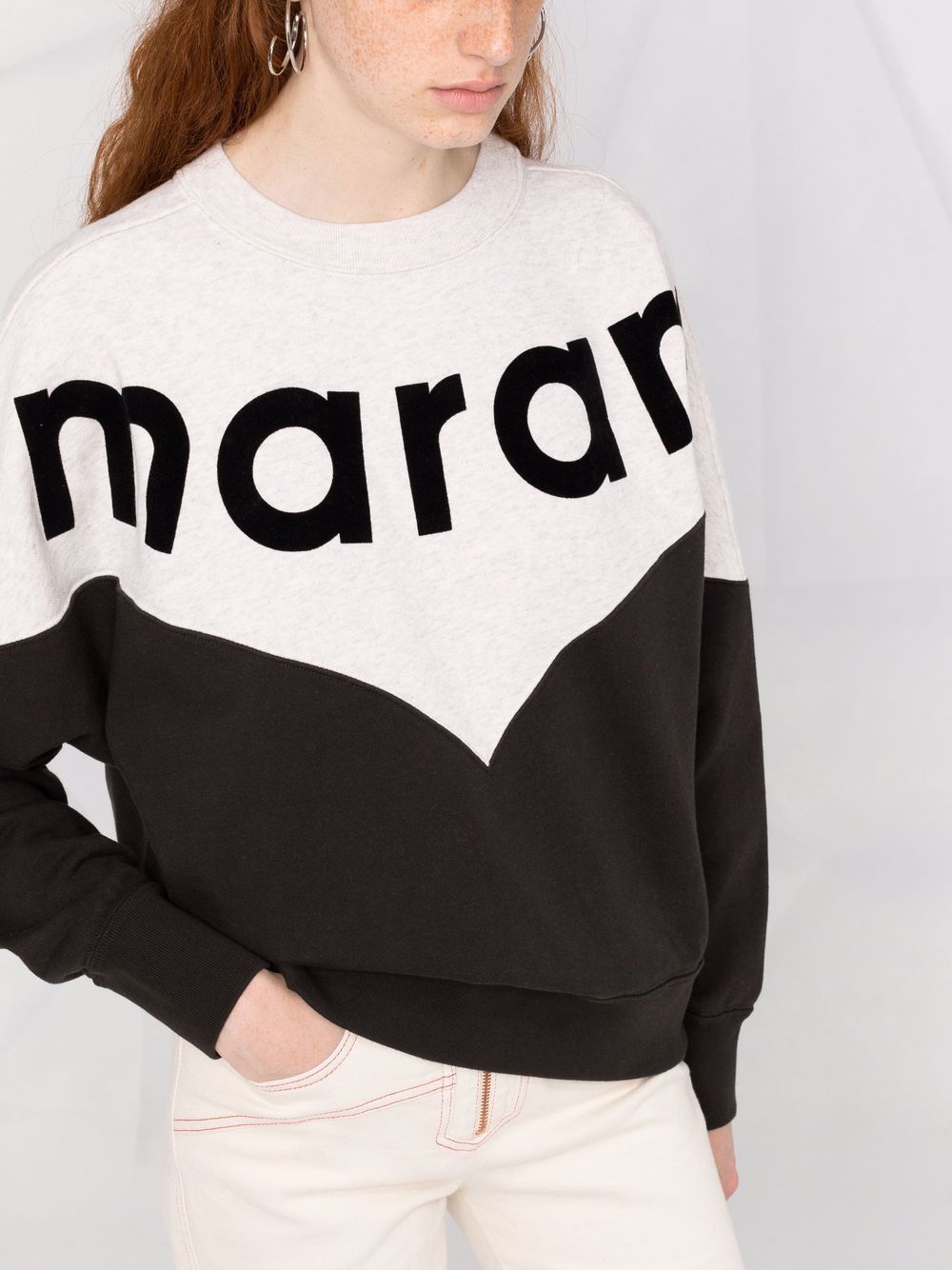 Sudadera Isabel Marant Houston SW0006FAA1M08E 02FK ISABEL MARANT 