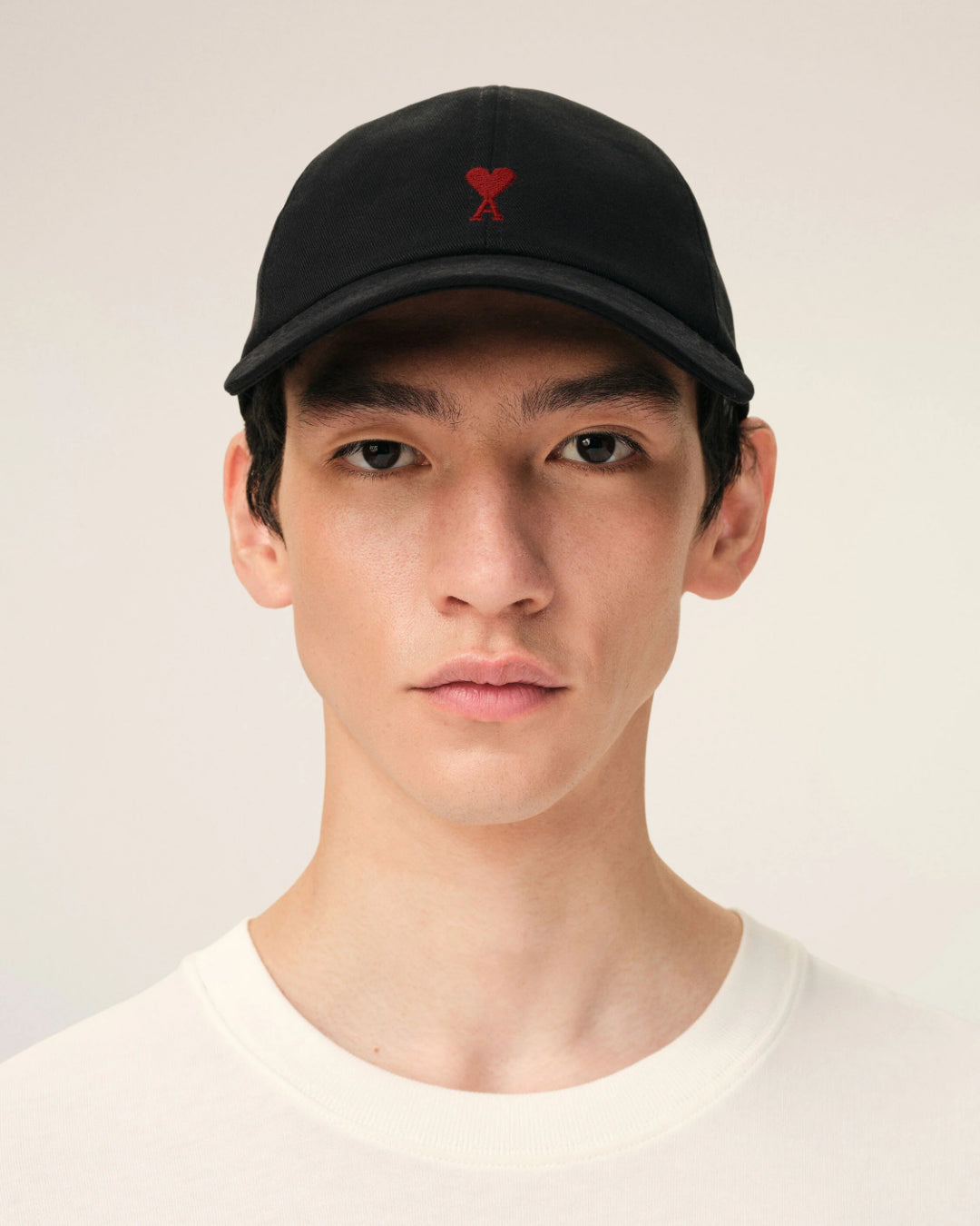 Gorra Ami Paris Quota Red Ami De Coeur Embroidery BFUCP006 AW0041 001 AMI PARIS 
