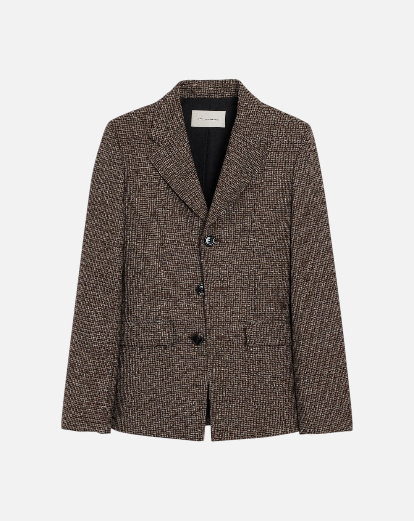 Chaqueta Ami Paris Fitted Jacket FBV771WV0219 A256 CHOCOLATE AMI PARIS 