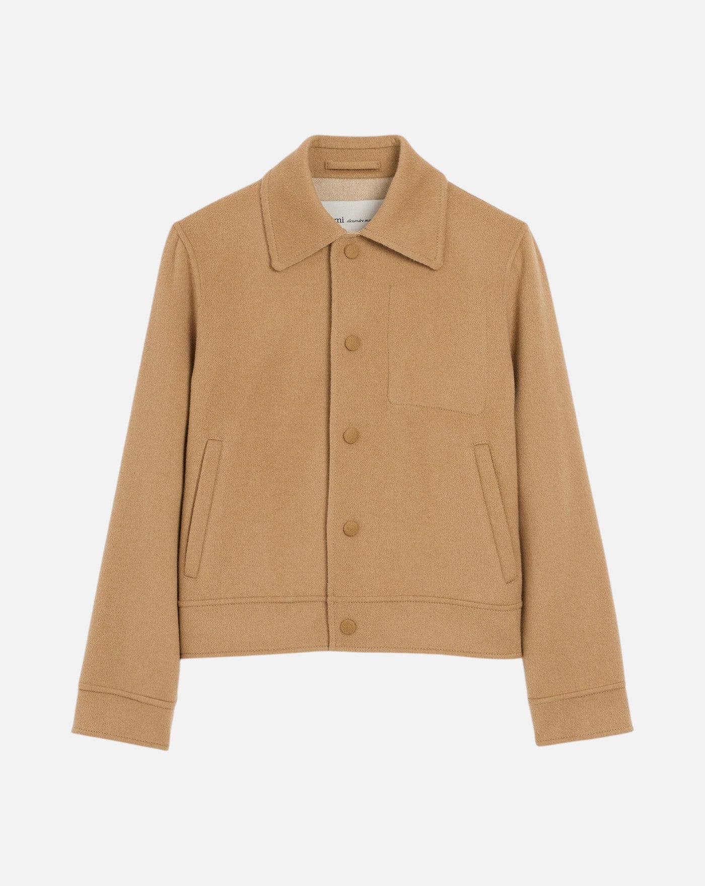 Chaqueta Ami Paris Boxy Buttoned FJK265WV0217 A298 MASTICBEIG AMI PARIS 