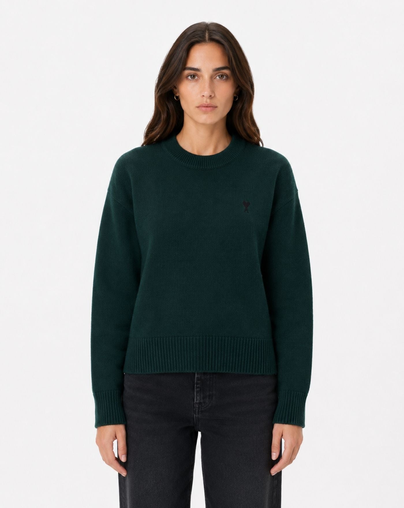 Jersey Ami Paris Crewneck Quota Sweater FKS826001 A258 BOTTLE AMI PARIS 