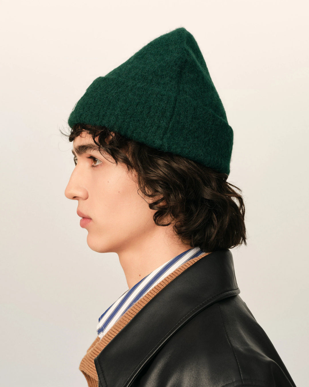 Gorro Ami Paris Quota Beanie with Ami de Coeur UBO005 KN0135 A279 AMI PARIS 
