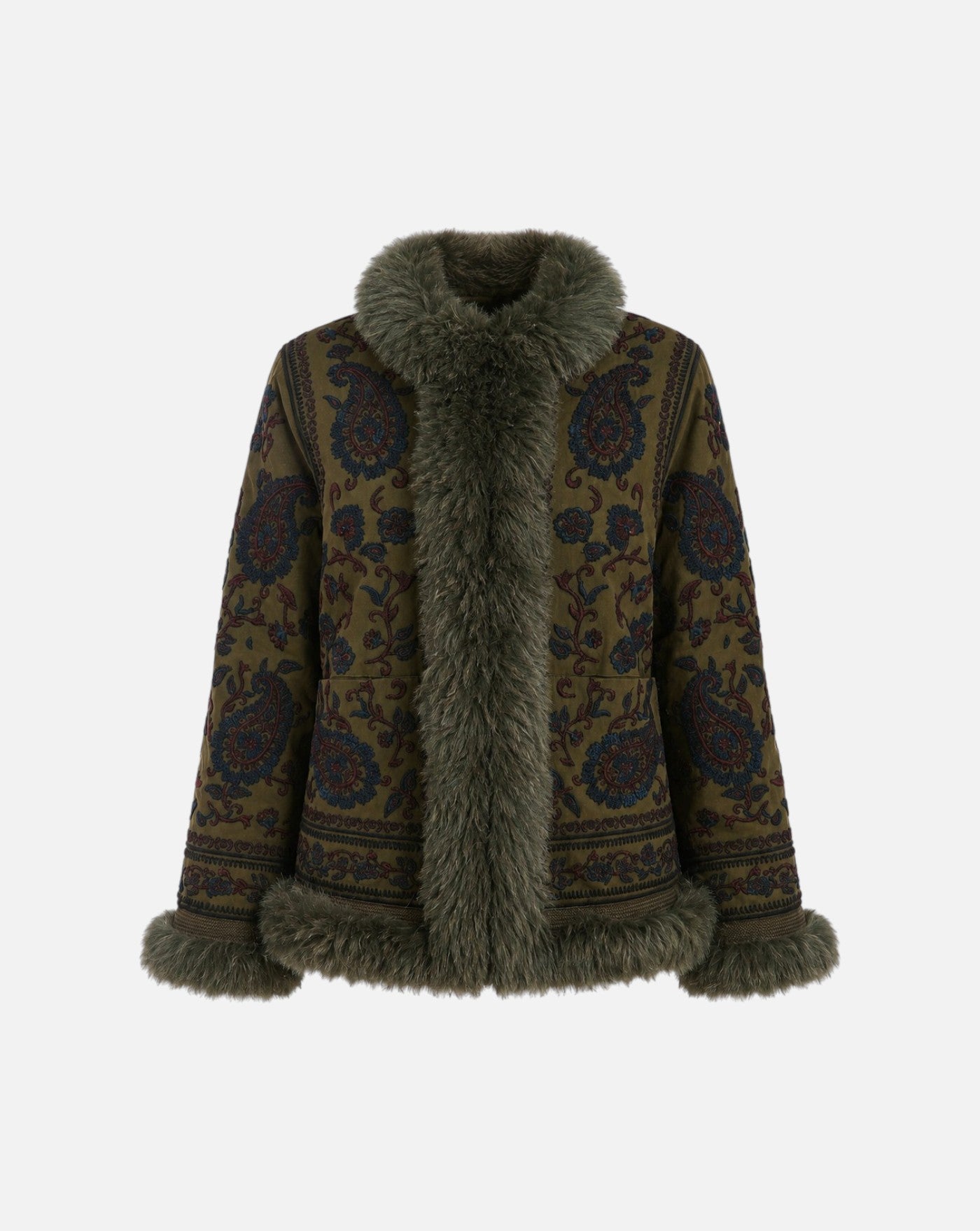 Chaqueta Antik Batik Pauline Jacket PAULINE1JKT KAKI ANTIK BATIK 