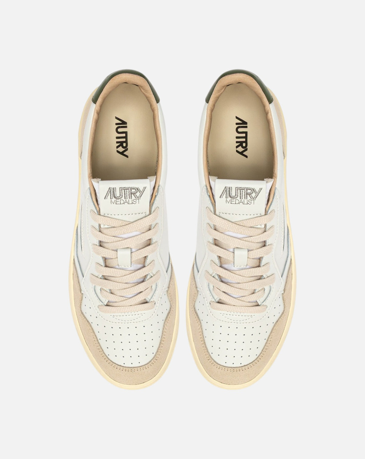 Zapatillas Autry Aulm LS17 AULM LS17 WHITE/BRONZE GREEN AUTRY 
