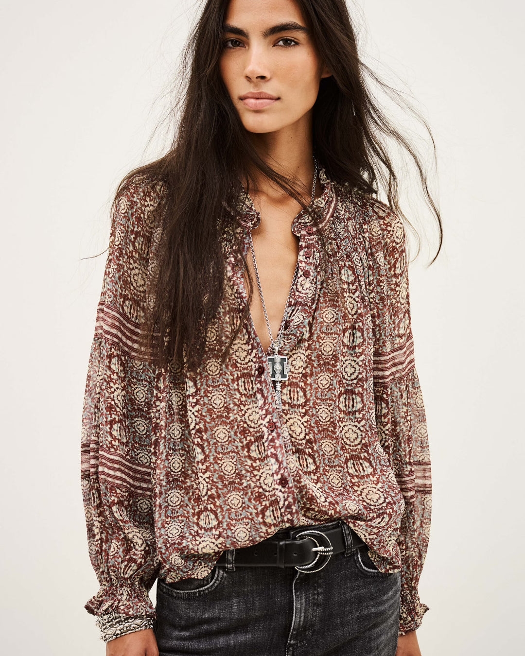 Camisa Ba&sh Denna 1H26DENN 0235 BA&SH 