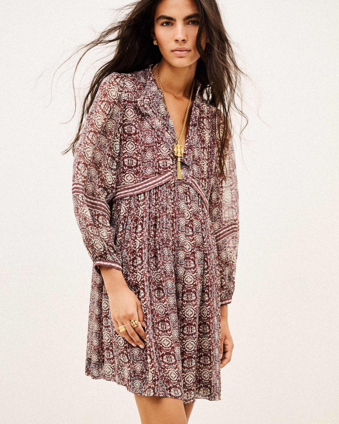 Vestido Ba&sh Dune 1H26DUNE 0235 BA&SH 