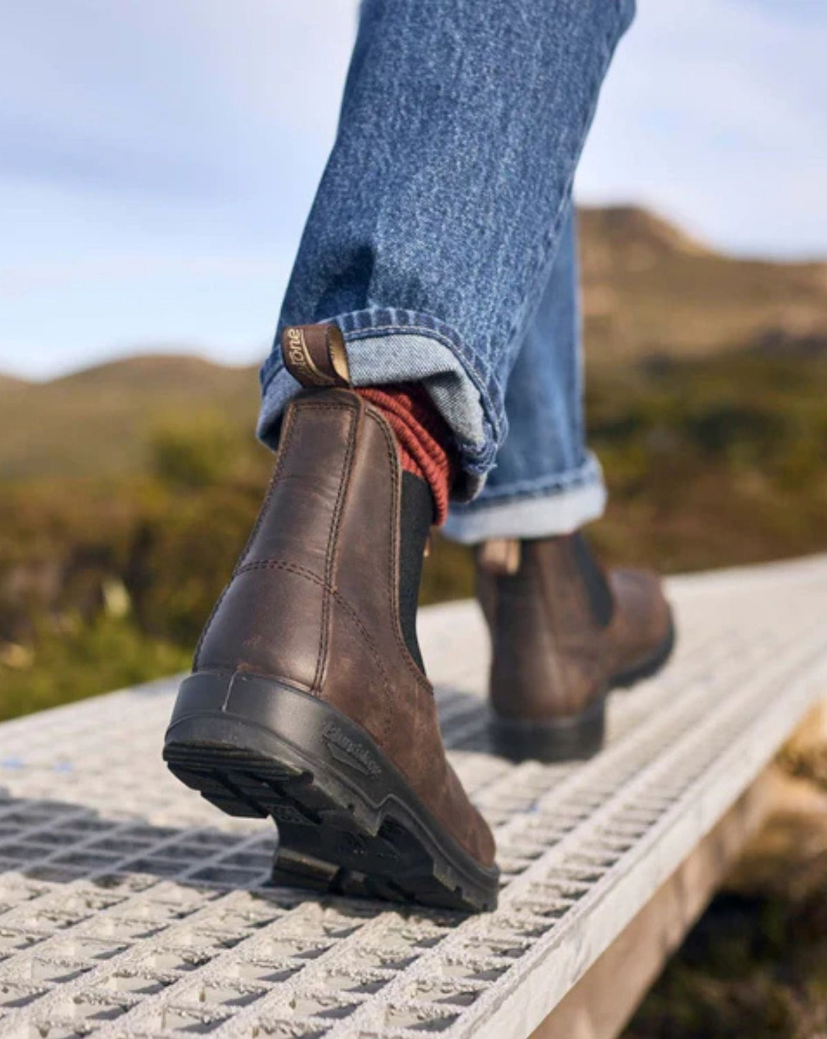 Botas Blundstone Chelsea 2340 Woman 2340W BROWN&BLACK BLUNDSTONE 