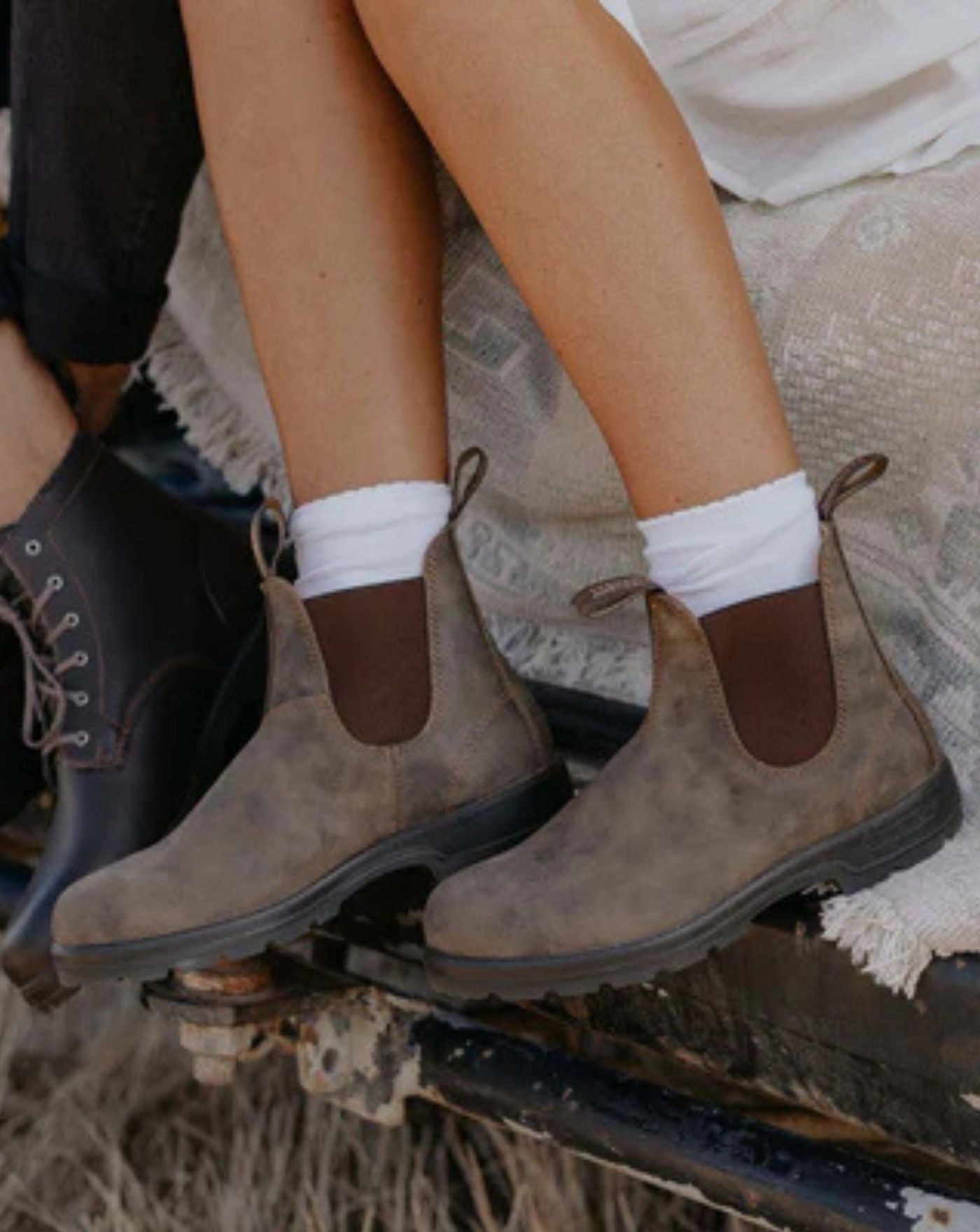 Botas Blundstone Chelsea 585 Woman 585W RUSTIC BROWN BLUNDSTONE 